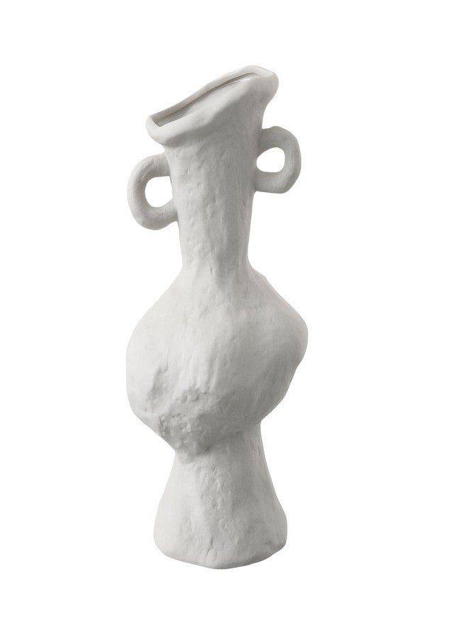 BUICCE Handmade Rustic Ceramic vase for Flowers Unique Decorative Pottery Vase for Farmhouse Home Office Decor - Image 1